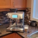 Breville Oracle Touch under 18 inch cabinets 